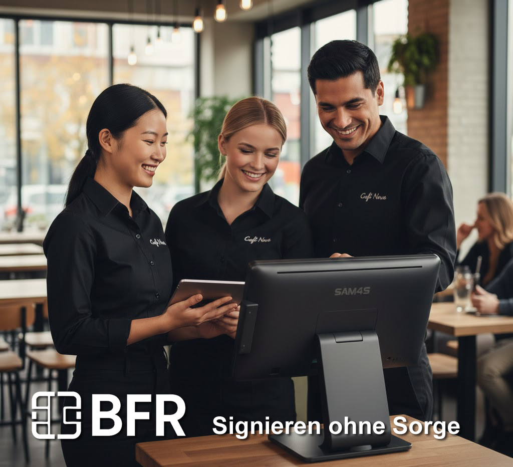 BFR Teamansicht - Signieren ohne Sorge